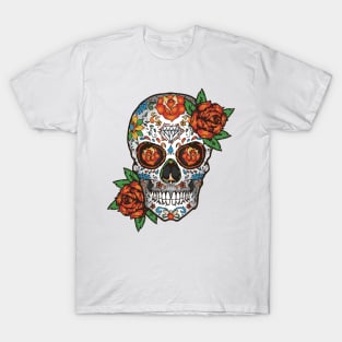 skull flower T-Shirt